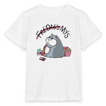 Confort du vendredi - T-shirt bio MINI CREATOR Stanley/Stella Enfant - blanc - Devant - Maike (125cm)