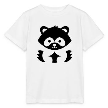 panda roux - T-shirt bio MINI CREATOR Stanley/Stella Enfant - blanc - Devant - Maike (125cm)