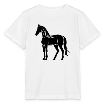 Horse - Stanley/Stella MINI CREATOR Kids’ T-Shirt - white - Front - Maike (125cm)