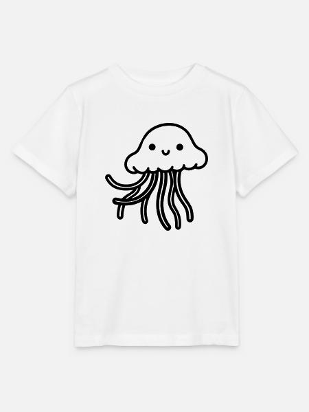 Qualle - Stanley/Stella Kinder T-Shirt MINI CREATOR - Weiß