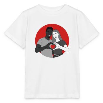 Liebe ist Liebe - Stanley/Stella Kinder T-Shirt MINI CREATOR  - Weiß - Vorne - Maike (125cm)
