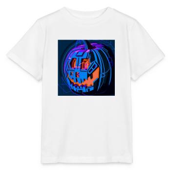 Halloween Kübis im Science-Fiction Stil - Stanley/Stella Kinder T-Shirt MINI CREATOR  - Weiß - Vorne - Maike (125cm)