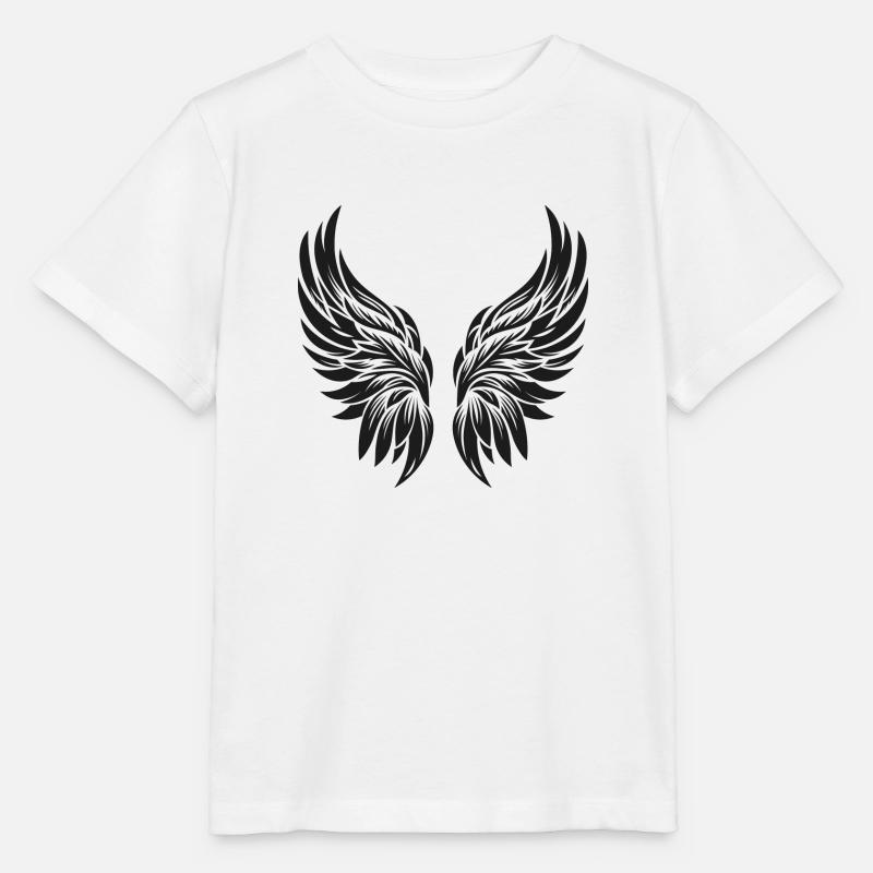 Ailes d’ange - T-shirt bio MINI CREATOR Stanley/Stella Enfant - blanc