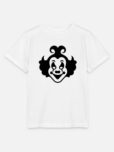 Clown - Stanley/Stella Kinder T-Shirt MINI CREATOR - Weiß