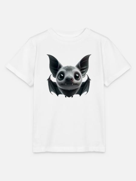 Fledermaus 1 - Stanley/Stella Kinder T-Shirt MINI CREATOR - Weiß