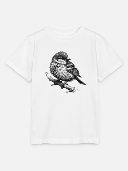 Spatz - Stanley/Stella Kinder T-Shirt MINI CREATOR  - Weiß