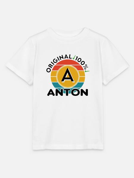 Anton - Stanley/Stella Kinder T-Shirt MINI CREATOR - Weiß