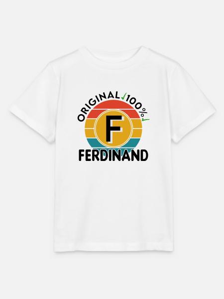 Ferdinand - Stanley/Stella Kinder T-Shirt MINI CREATOR - Weiß