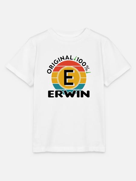 Erwin - Stanley/Stella Kinder T-Shirt MINI CREATOR  - Weiß