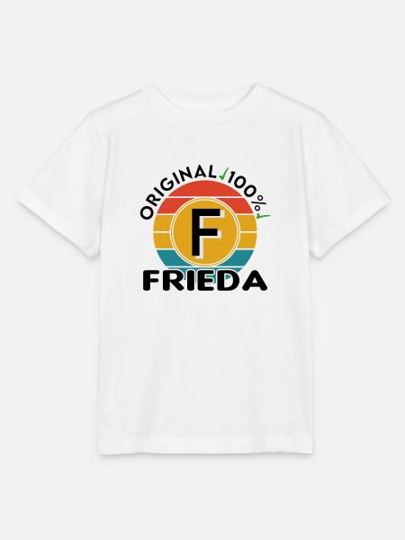 Frieda - Stanley/Stella Kinder T-Shirt MINI CREATOR  - Weiß