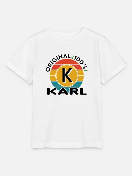Karl - Stanley/Stella Kinder T-Shirt MINI CREATOR - Weiß