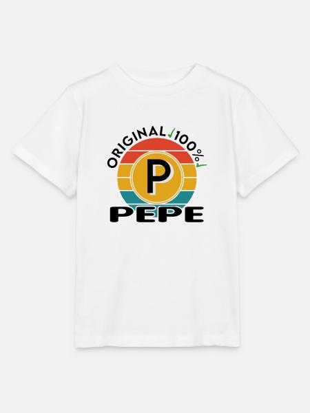 Pepe - Stanley/Stella Kinder T-Shirt MINI CREATOR - Weiß