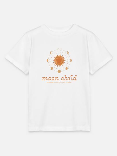 Moon Child - Stanley/Stella Kinder T-Shirt MINI CREATOR - Weiß