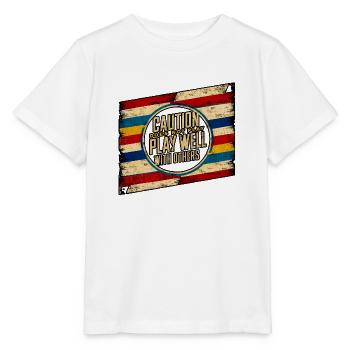 Caution Does Not Play Well With Others 97 - Stanley/Stella Kinder T-Shirt MINI CREATOR  - Weiß - Vorne - Maike (125cm)