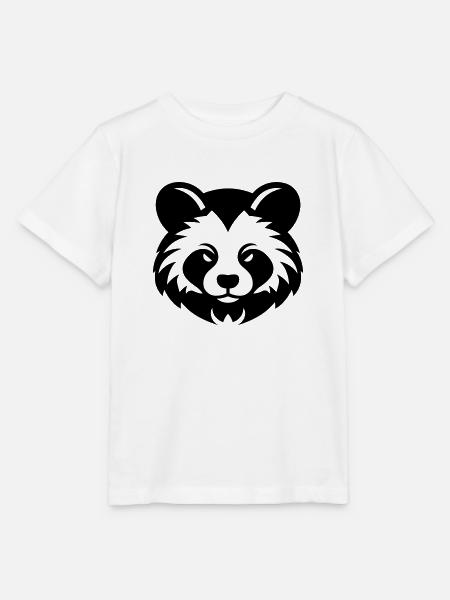 Kleiner Panda - Stanley/Stella Kinder T-Shirt MINI CREATOR - Weiß