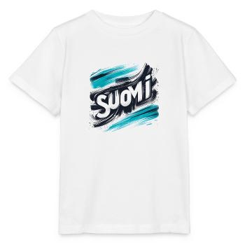 Suomi Finlande Finlande - T-shirt bio MINI CREATOR Stanley/Stella Enfant - blanc - Devant - Maike (125cm)