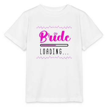 bride loading - Stanley/Stella Kinder T-Shirt MINI CREATOR  - Weiß - Vorne - Maike (125cm)