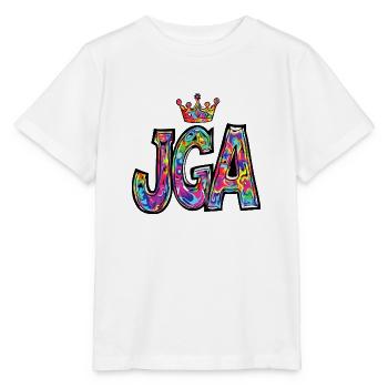 Enterrement de vie de garçon Krone Enterrement de vie de garçon - T-shirt bio MINI CREATOR Stanley/Stella Enfant - blanc - Devant - Maike (125cm)