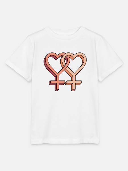 Liebespaar - Stanley/Stella Kinder T-Shirt MINI CREATOR  - Weiß