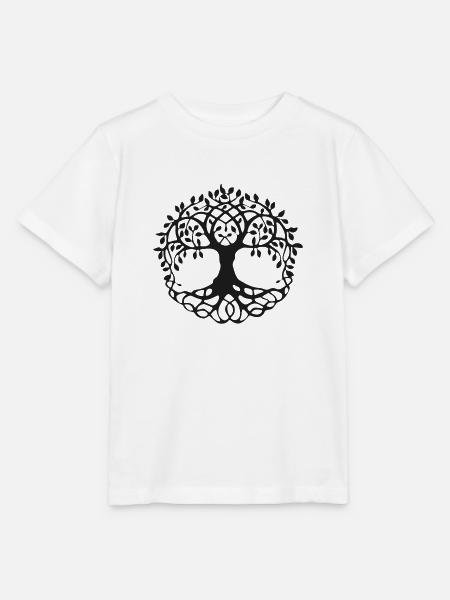 keltische Symbole - Lebensbaum - Stanley/Stella Kinder T-Shirt MINI CREATOR  - Weiß