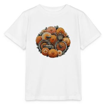 Bicycle - Stanley/Stella MINI CREATOR Kids’ T-Shirt - white - Front - Maike (125cm)