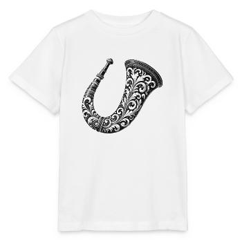 Clairon - T-shirt bio MINI CREATOR Stanley/Stella Enfant - blanc - Devant - Maike (125cm)