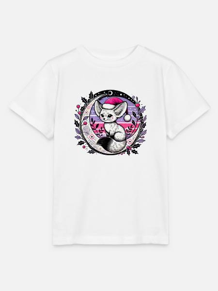 Weihnachten Fennec Fuchs - Stanley/Stella Kinder T-Shirt MINI CREATOR - Weiß