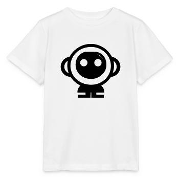 Small robot - Stanley/Stella MINI CREATOR Kids’ T-Shirt - white - Front - Maike (125cm)