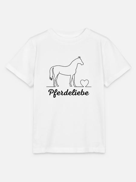 Pferdeliebe - Stanley/Stella Kinder T-Shirt MINI CREATOR  - Weiß