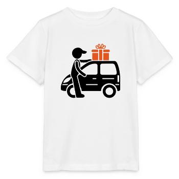 Package Service Delivery - Stanley/Stella MINI CREATOR Kids’ T-Shirt - white - Front - Maike (125cm)