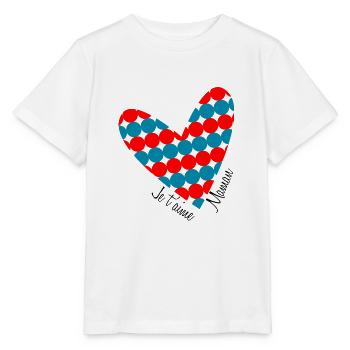 LIEBE. PAAR. ICH HABE GERADE GEHEIRATET. Junggesellinnenabschied. VALENTINSTAG. - Stanley/Stella Kinder T-Shirt MINI CREATOR  - Weiß - Vorne - Maike (125cm)