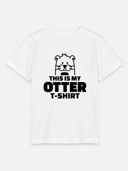 Otter - Stanley/Stella Kinder T-Shirt MINI CREATOR - Weiß