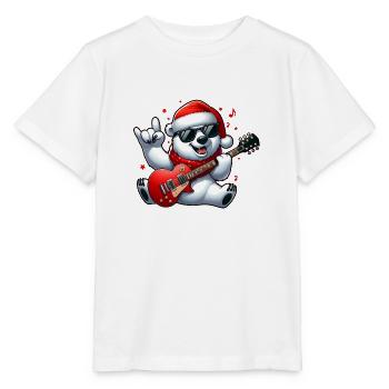 Eisbär 10 - Stanley/Stella Kinder T-Shirt MINI CREATOR  - Weiß - Vorne - Maike (125cm)