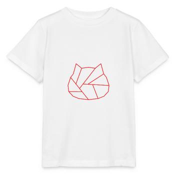 Katze | Logo | Neutral - Stanley/Stella Kinder T-Shirt MINI CREATOR  - Weiß - Vorne - Maike (125cm)