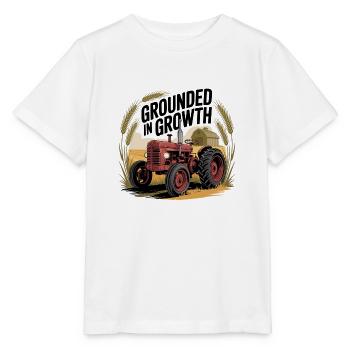 Ancré dans la croissance - T-shirt bio MINI CREATOR Stanley/Stella Enfant - blanc - Devant - Maike (125cm)