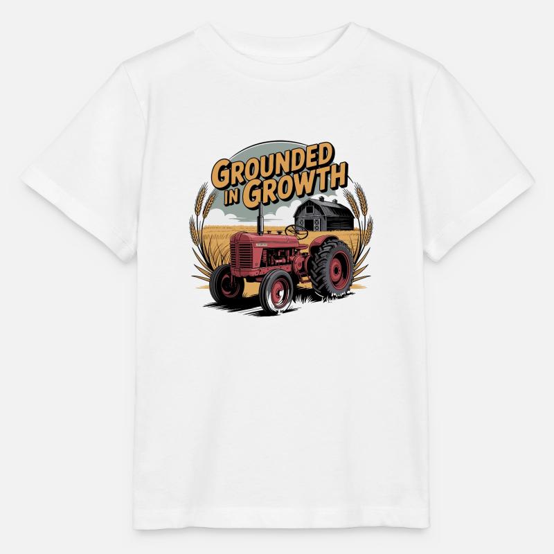 Ancré dans la croissance - T-shirt bio MINI CREATOR Stanley/Stella Enfant - blanc
