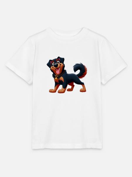 Beauceron 6 - Stanley/Stella Kinder T-Shirt MINI CREATOR - Weiß