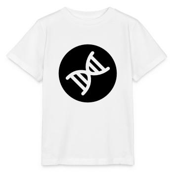 DNA Doppelhelix - Stanley/Stella Kinder T-Shirt MINI CREATOR  - Weiß - Vorne - Maike (125cm)