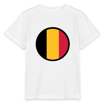 Marqué par la Belgique - T-shirt bio MINI CREATOR Stanley/Stella Enfant - blanc - Devant - Maike (125cm)