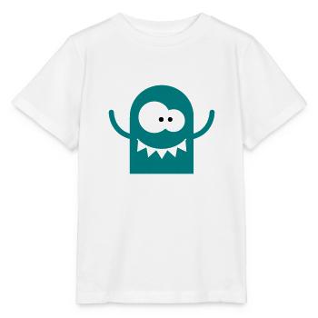 Ein verrücktes Monster - Stanley/Stella Kinder T-Shirt MINI CREATOR  - Weiß - Vorne - Maike (125cm)