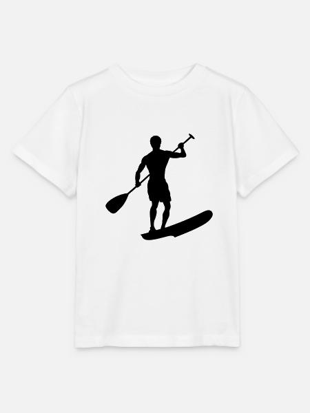 Stand Up Paddling - Stanley/Stella Kinder T-Shirt MINI CREATOR - Weiß