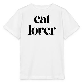 cat lover - Stanley/Stella MINI CREATOR Kids’ T-Shirt - white - Front - Maike (125cm)