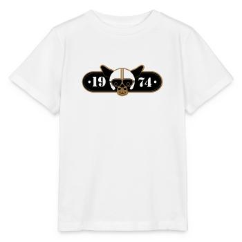 BDMCC 1974 Long Dog - T-shirt bio MINI CREATOR Stanley/Stella Enfant - blanc - Devant - Maike (125cm)