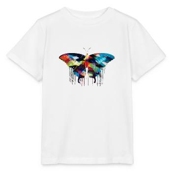 butterfly,angelwings,wings,angel,graffiti - Stanley/Stella MINI CREATOR Kids’ T-Shirt - white - Front - Maike (125cm)