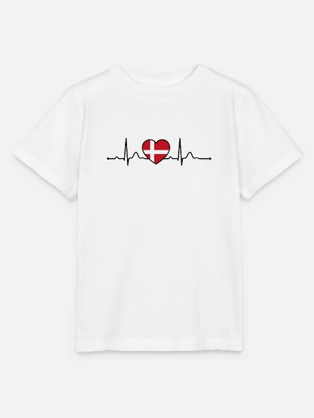 Dänemark Herz Herzlinie Urlaub - Stanley/Stella Kinder T-Shirt MINI CREATOR  - Weiß