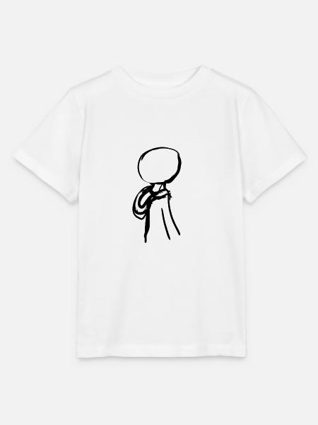 Junge Figur - Stanley/Stella Kinder T-Shirt MINI CREATOR  - Weiß