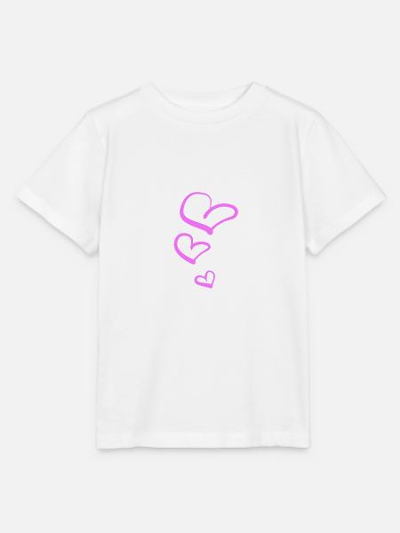 herzen herz - Stanley/Stella Kinder T-Shirt MINI CREATOR - Weiß