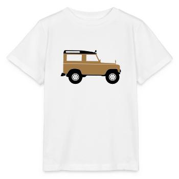 Sports Utility Vehicle SUV - Stanley/Stella MINI CREATOR Kids’ T-Shirt - white - Front - Maike (125cm)