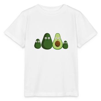 Avocado,Family,Avocados - Stanley/Stella MINI CREATOR Kids’ T-Shirt - white - Front - Maike (125cm)