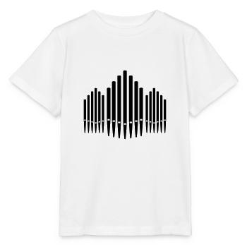 Orgue - T-shirt bio MINI CREATOR Stanley/Stella Enfant - blanc - Devant - Maike (125cm)